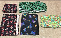 Awesome Fabric lot.  4 graphics. Large quantity.