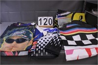 6 Nascar Flags