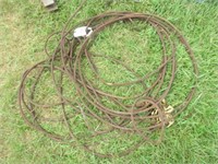 991) approx 100' 1/2'' cable