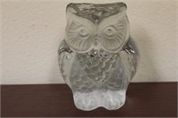 A Frost Crystal or Glass Owl