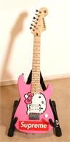 Mini Fender Stratocaster Hello Kitty Edition