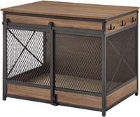 unipaws Furniture Style Sliding Door Dog Crate