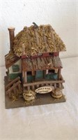 13" cottage bird house