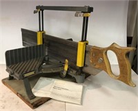 Vintage Craftsman Mitre Saw w/ Manual, Model