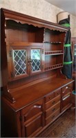 Wood Hutch Cabinet-Very Good Condition
