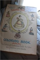 OLD COLORING BOOK