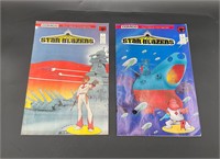 Lot of 2 Star Blazers Comics 1st & 2nd Issues 1987