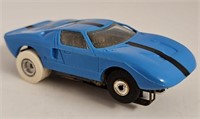 Aurora T-Jet #1374 HO Slot Car: Ford GT Blue