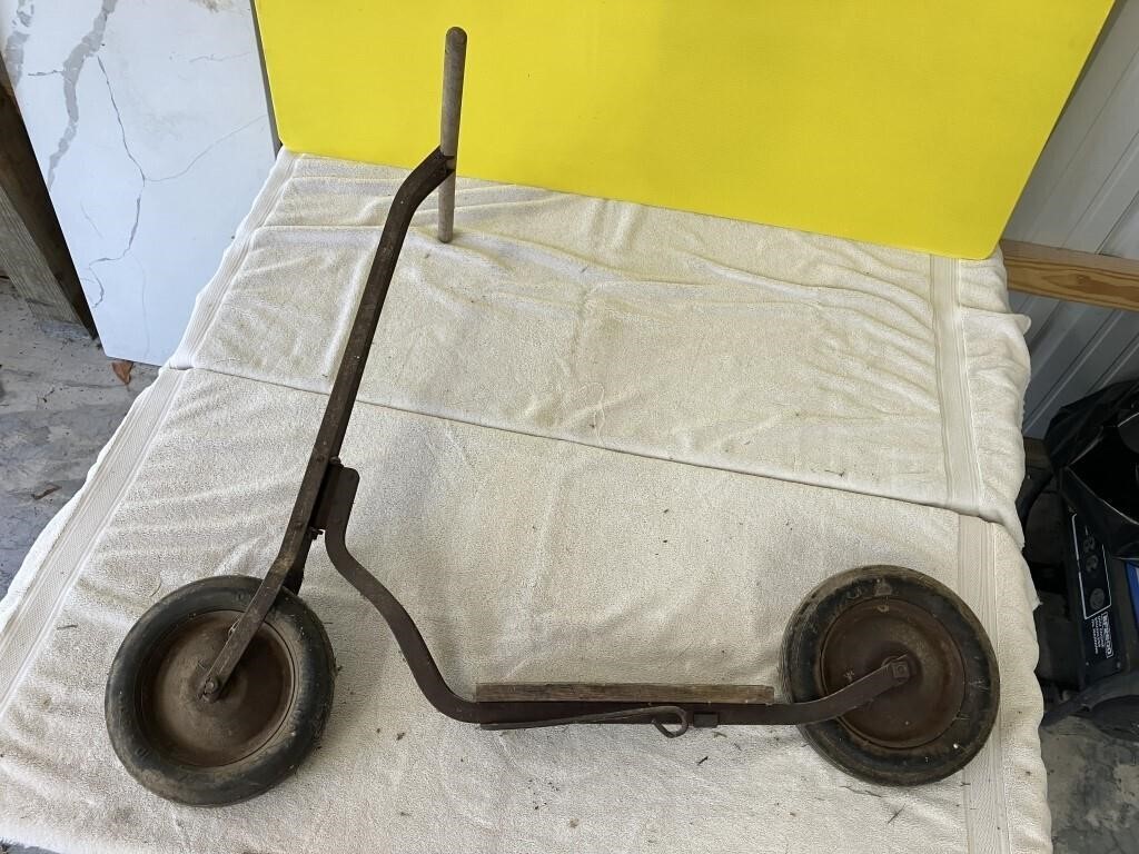 Antique 1920’s-40’s Kids’ Push Scooter