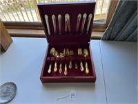 Gold Plated Stainless Flatware