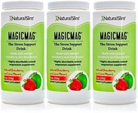 NaturalSlim Pure Magnesium Citrate Powder3pc