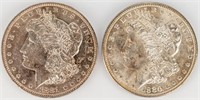 Coin 2 Morgan Silver Dollars 1881-O & 1880-O
