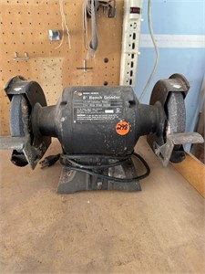 6” Black & Decker Bench grinder works good
