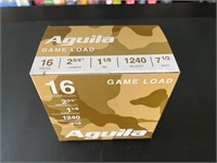 Aguila - Game Load - 25 - 16GA 1 1/8oz 7.5 Shot