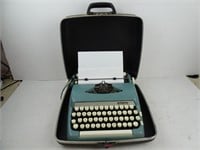 Smith-Corona Sterling Typewriter in Case