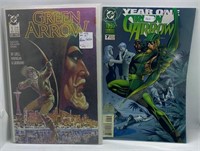 DC Comics Green Arrow Issue 1 and Issue 7 1995