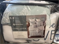 MM King 8 pc comforter set