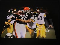 Josh Cribbs signed 8x10 photo JSA COA