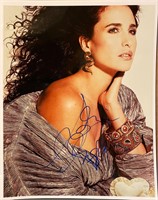 Andie MacDowell signed photo