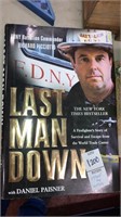 Last Man Down 9/11 signed by author firefighters