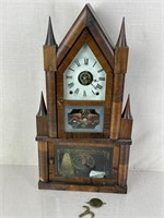 Terry & Andrews Double Steeple Clock