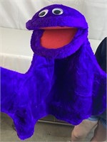 Purple Monster Hand Puppet