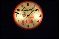 Original Rare Lincoln Mercury Dealership Lightup C