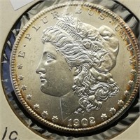 1902 O Morgan Silver Dollar $1