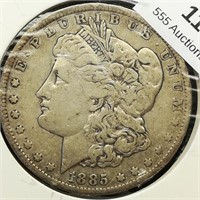 1885 O Morgan Silver Dollar $1