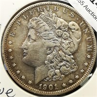 1901 O Morgan Silver Dollar $1
