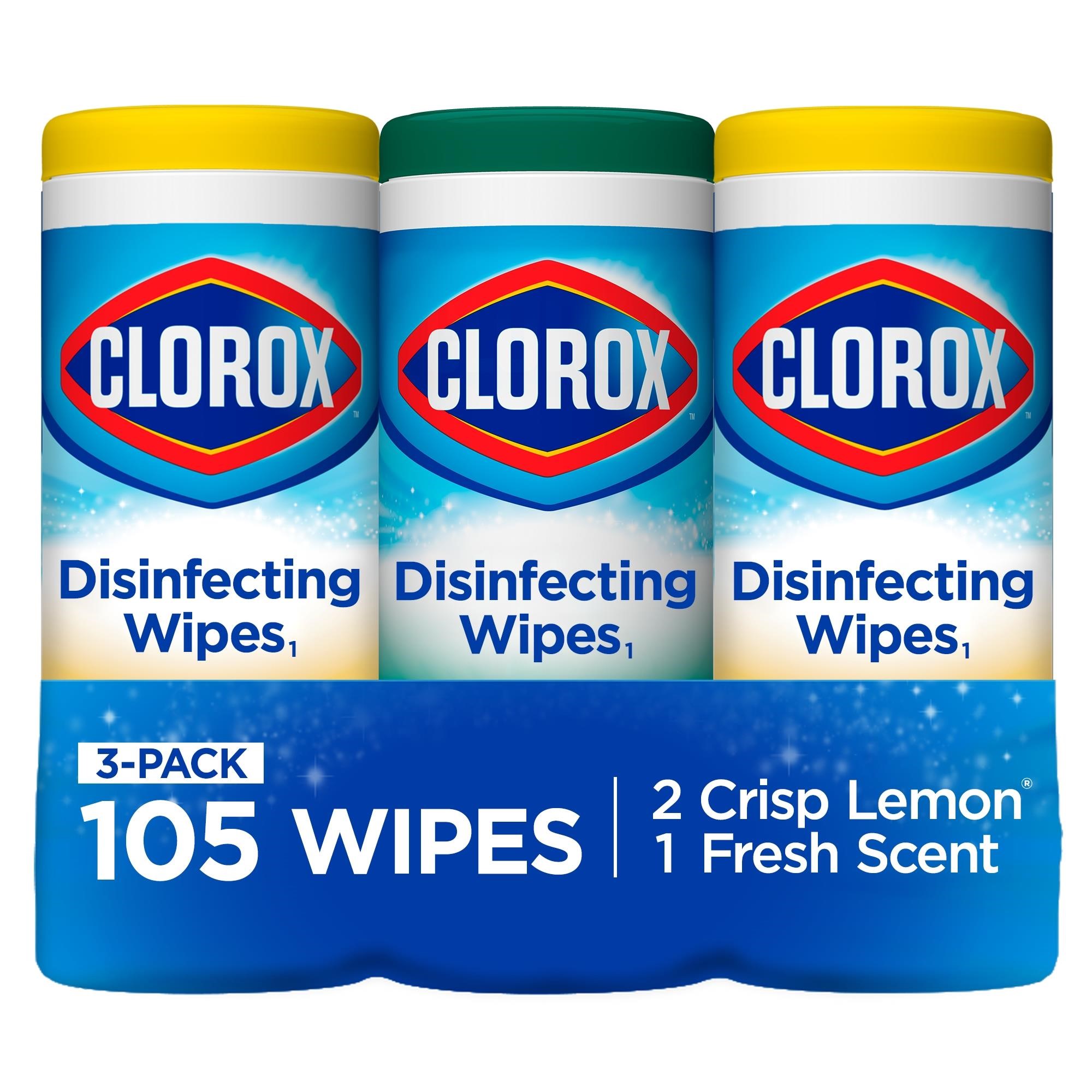Disinfecting Wipes, 7 X 8, Fresh Scent/Citrus Blen