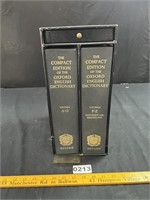 Oxford English Dictionary Set in Case