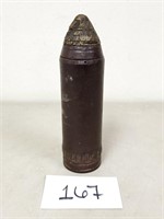 WWI 75mm Artillery Shell
