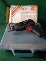 Craftsman 3/8" Corded Drill & Drill Bit Case w/