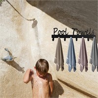 NEW! Pool Towel Hooks for Bathroom Wall Mount