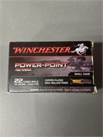 500 rnds Winchester Power Point .22LR Ammo