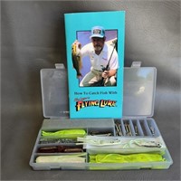 Bass Fishing Lure Set in Case