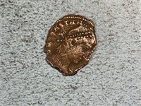 Part of an ancient coin