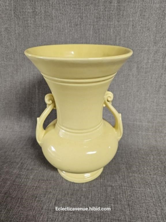 Abingdon Pottery Planter / Vase Yellow