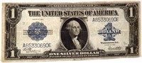 1923 $1.00 Horse Blanket Silver Certificate / Note