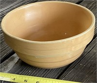 Yellow Ware Stoneware Bowl