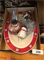 Christmas Dishes and Decor