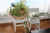 2 Kids Chair with Plants