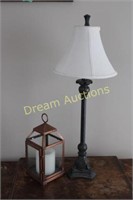 Candle Holder & Table Lamp