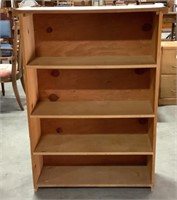 Wood book shelf-36 x 11.25 x 48.75