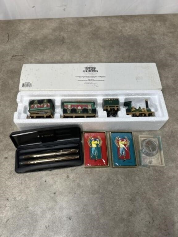 Dept 56 The Flying Scot Train, vintage playing