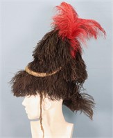 1920's Ostrich Feather Cabaret Dancer Headpiece