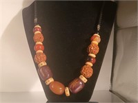 Carnelian Tibetan necklace