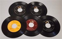 (5) Elvis 45 Records