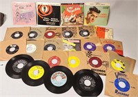 Collection of 1950s-60s 45 Records